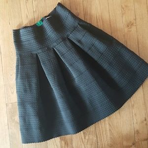 Anthropologie Black Skirt