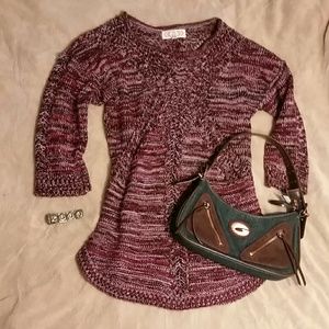 STORE CLOSING TODAY!!! Pink Rose sweater