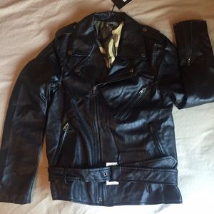 New leather jacket
