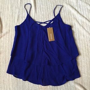 Royal Blue Spaghetti Strap Tank