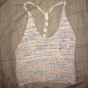 Knitted Cropped tank top