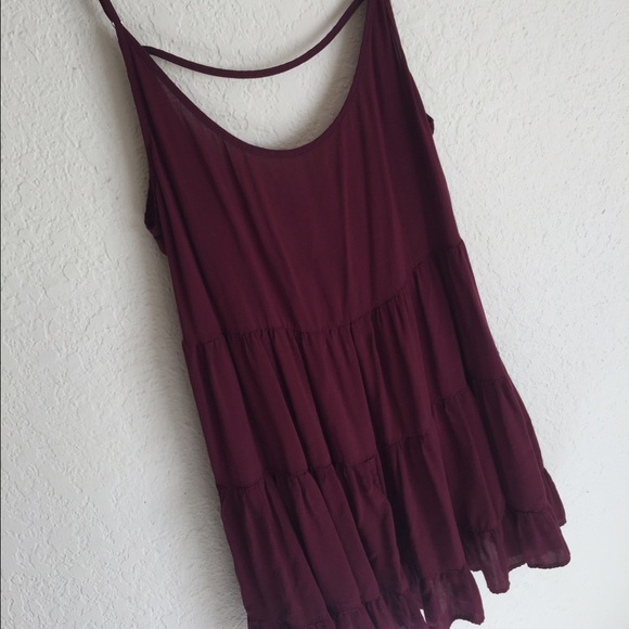 Maroon jada dress