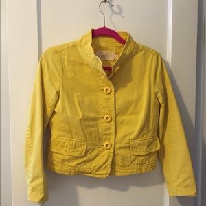 J Crew Chino Yellow Jacket