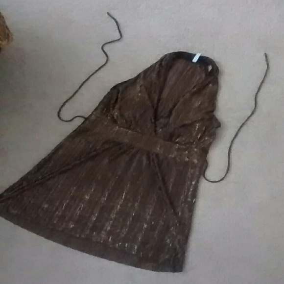 Padded brown blouse