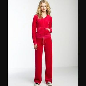 Juicy couture velour sweat outfit