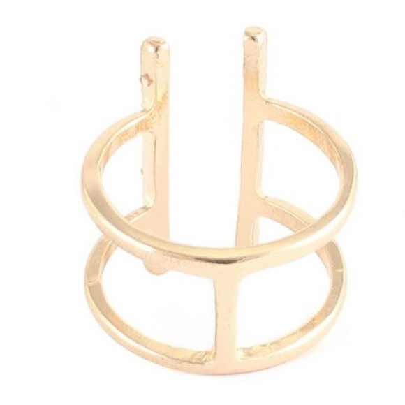 Tivoli Bar Pave Ring - Picture 2 of 2