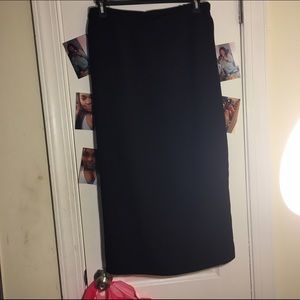 Long Black pencil skirt!!!!