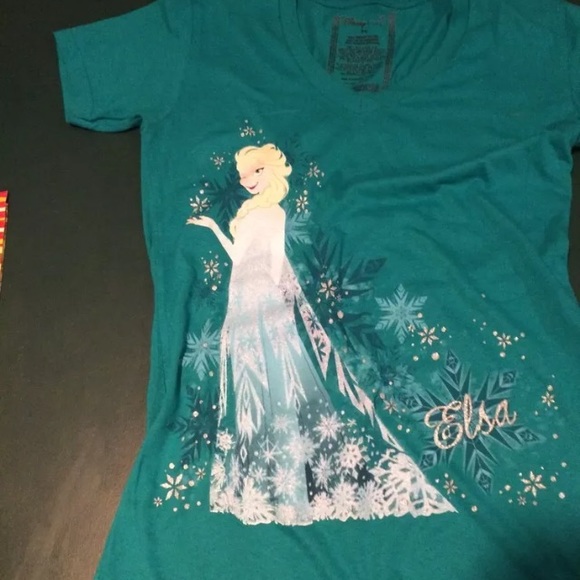 Disney store frozen shirt with Elsa on it!