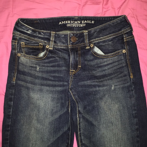American Eagle kick boot stretch jeans