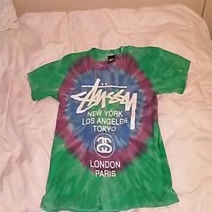 Stussy tie dye shirt