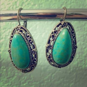Turquoise earrings