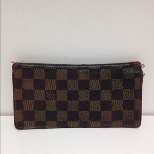 Authentic Louis Vuitton damier bi fold wallet