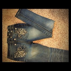 Signature-Rise Skinny Miss me jeans size 27