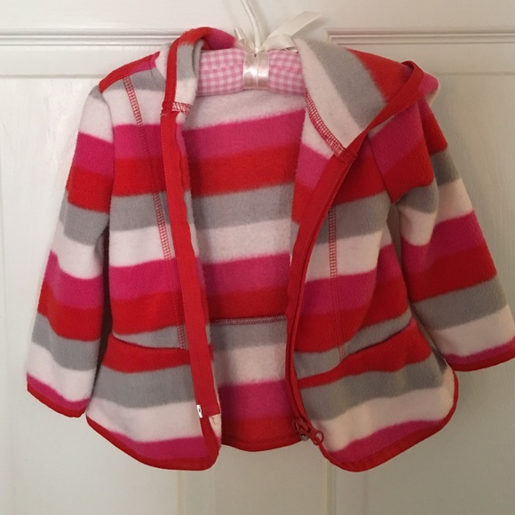 Toddler Girl's Striped Jacket