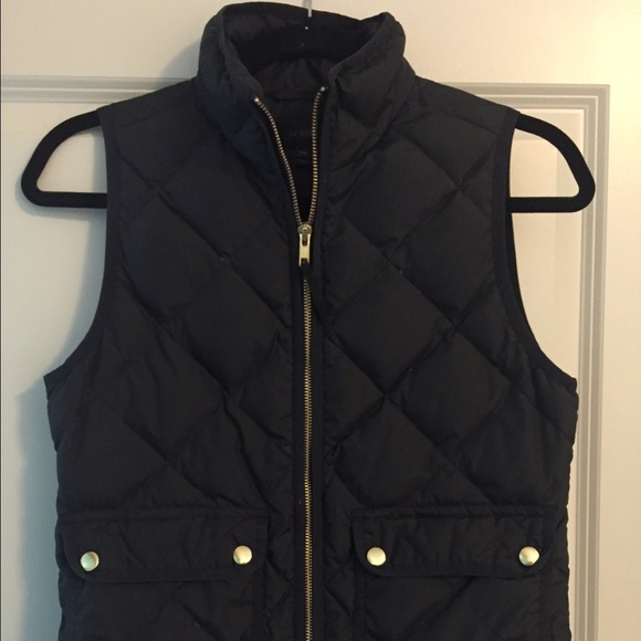 J Crew Excursion Quilted Down Vest