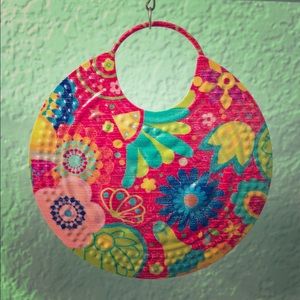 Colorful round earrings