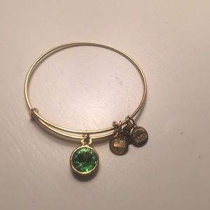 Green stone Alex and ani