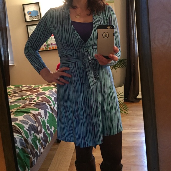 Diane von Furstenburg wrap dress
