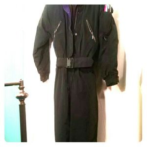 Women Size 6/Long*Ski or Snow Jump Suit Black