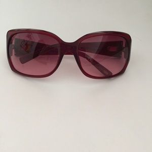 Burgundy Fossil Sunglasses