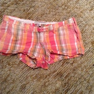 Plaid shorts