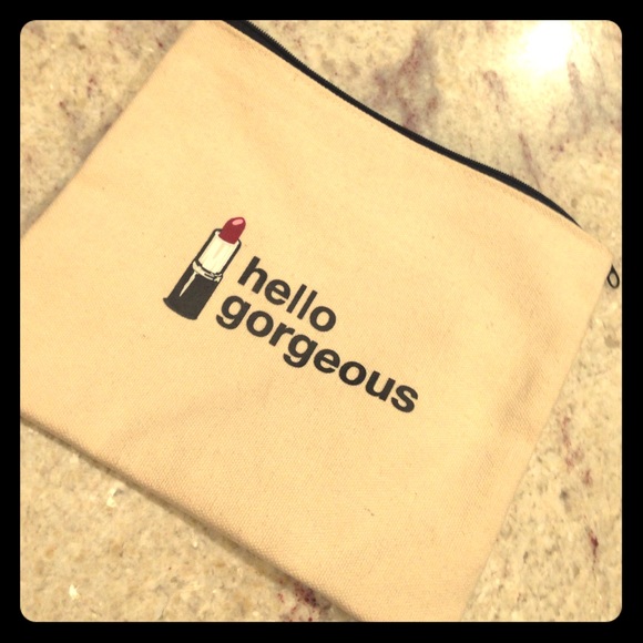 Cosmetic bag "hello gorgeous "