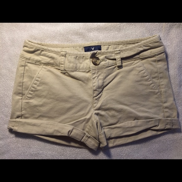 SOLD ON MERC Khaki shorts