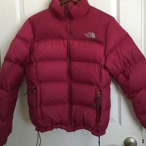 Like new North Face down puffer coat