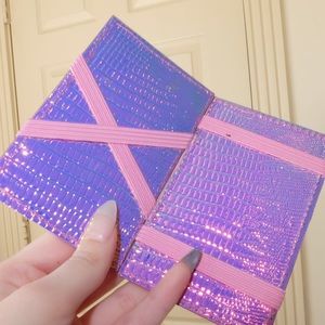 PINK / LAVENDER IRREDESENT WALLET