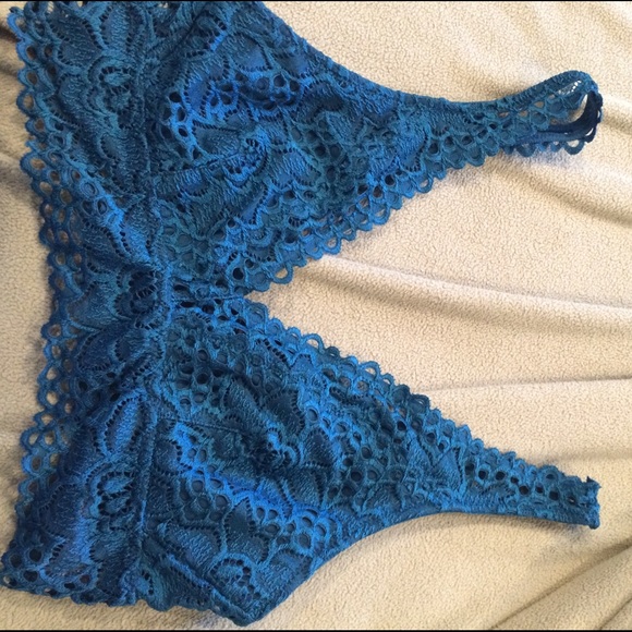 Aerie blue bralette