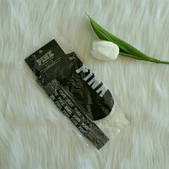 PINK Victoria's Secret Accessories - HOLD ,SALE PINK Socks & Headband, new never worn.