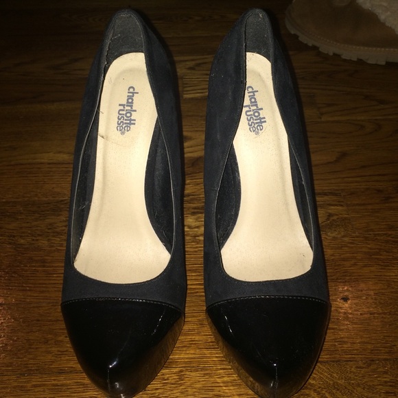 Black high heels