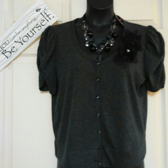 Dark Grey Cardigan