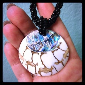 Abalone shell neckless