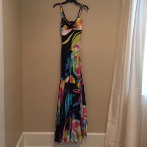 Cache multi color formal dress