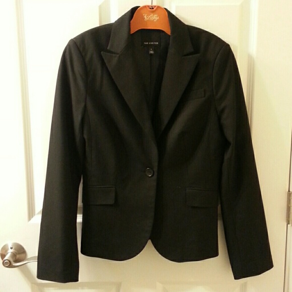 The Limited black blazer size 2