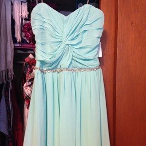 Aqua prom/homecoming dress