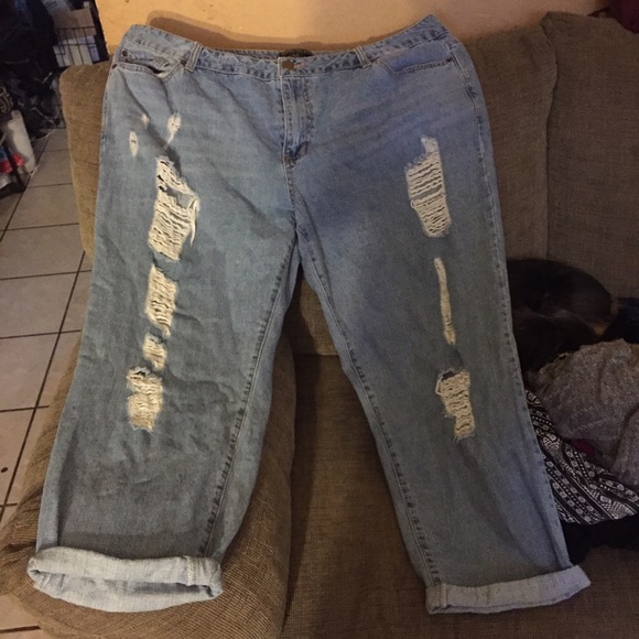 Plus size jeans