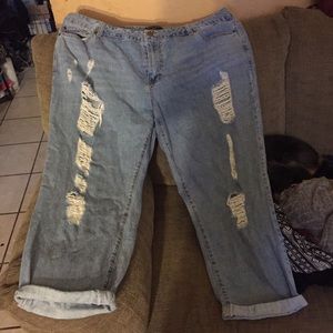 Plus size jeans