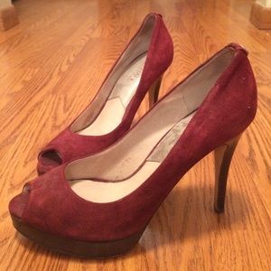 Michael Kors peeptoe pumps