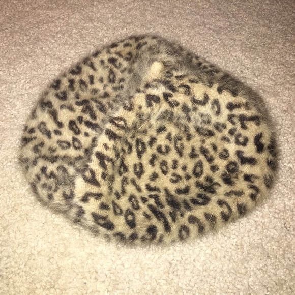 Mark Fuzzy Cheetah Beanie