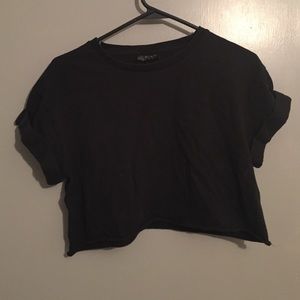 Black Top Shop crop top