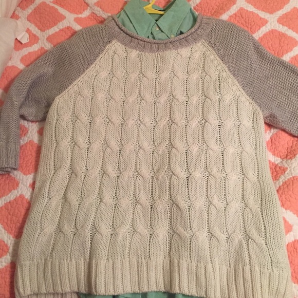 3/4 sleeve sweater