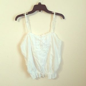 White tank top