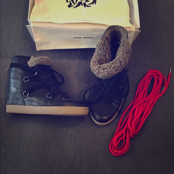 Isabel Marant Snow Boots Black