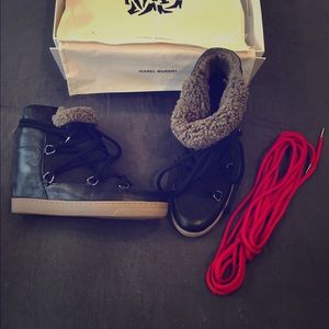 Isabel Marant Snow Boots Black