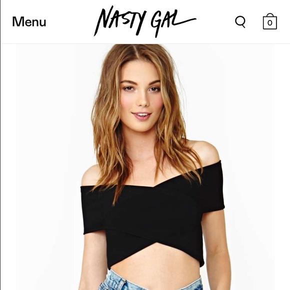 🔮Nasty Gal 🔮 Flux Crop Top