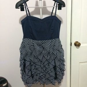 NWOT Romeo & Juliet Couture navy blue dress