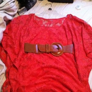 Mexican style dress, comes with belt