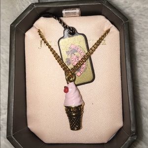 LIMITED EDITION: ice cream juicy couture necklace
